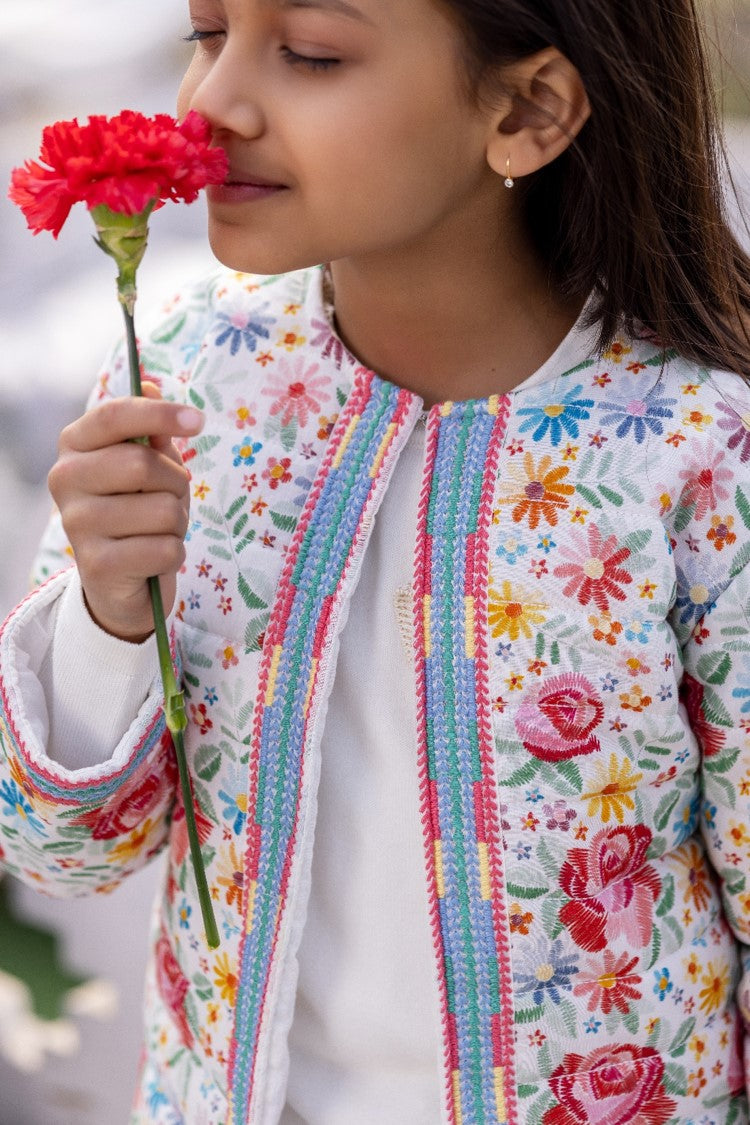 Floral Quilted Jacket