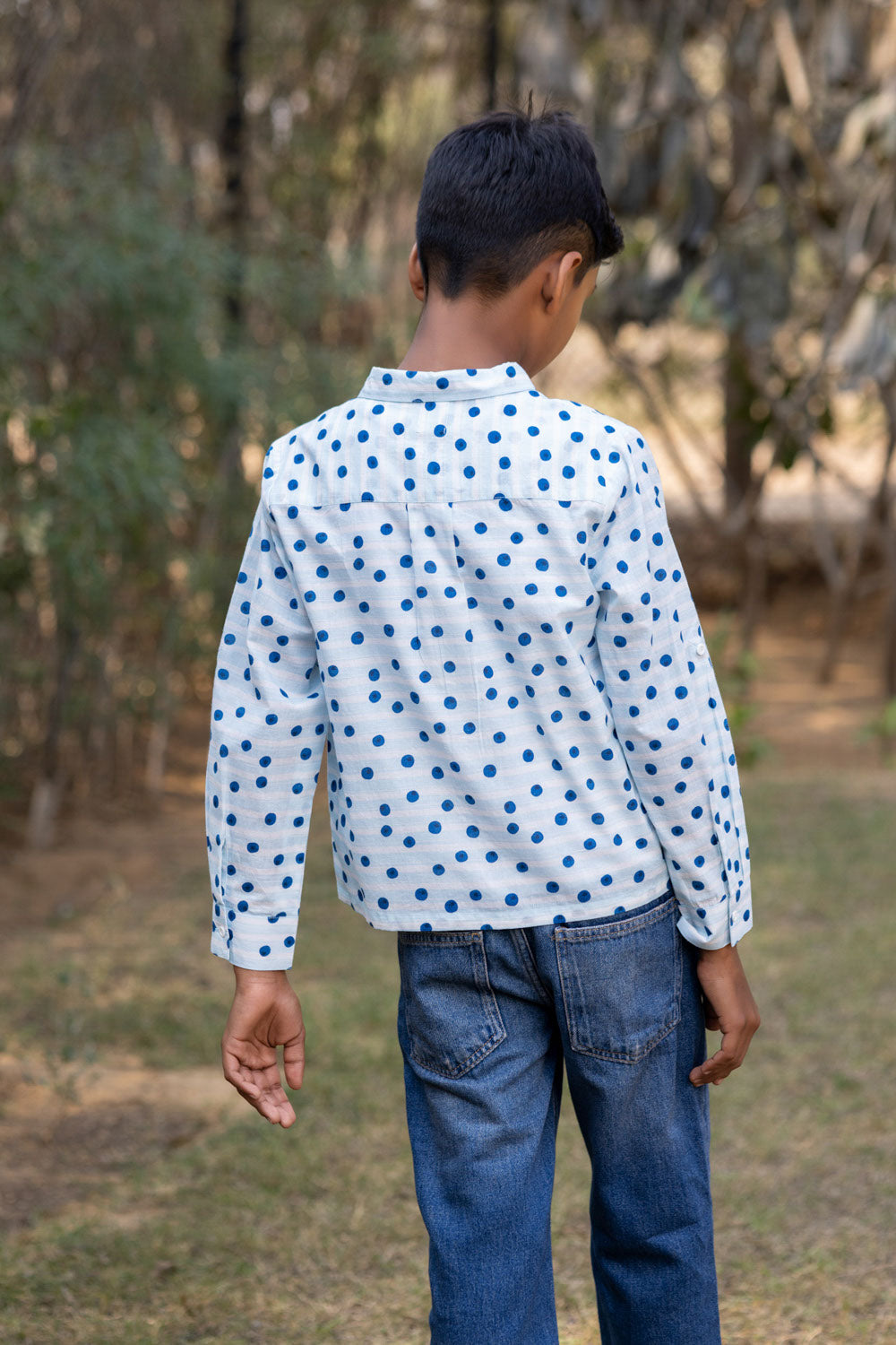 Polka Dot & Stripe Shirt