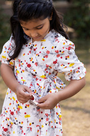 Polka Dot & Floral Dress