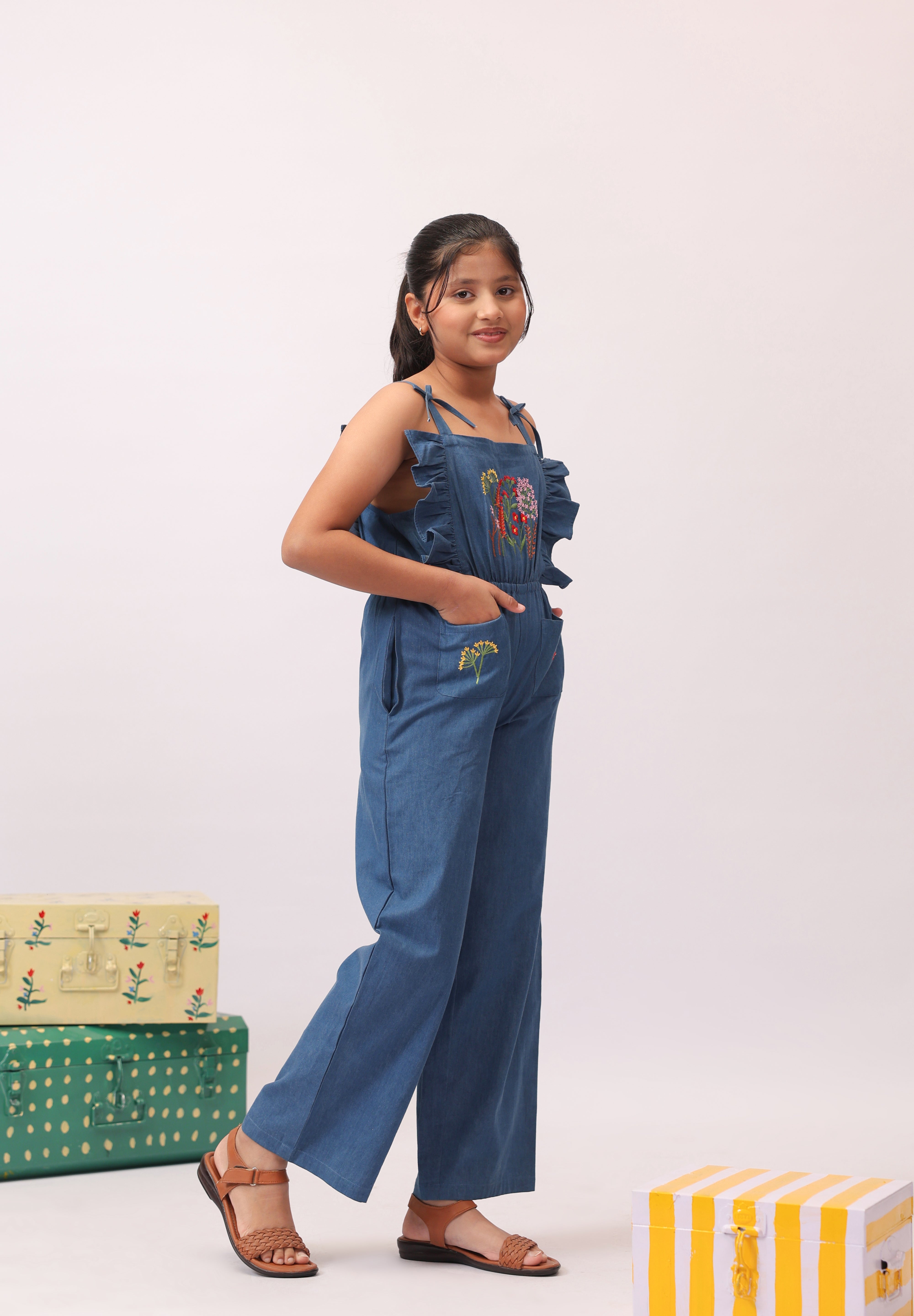 patterned jumpsuit