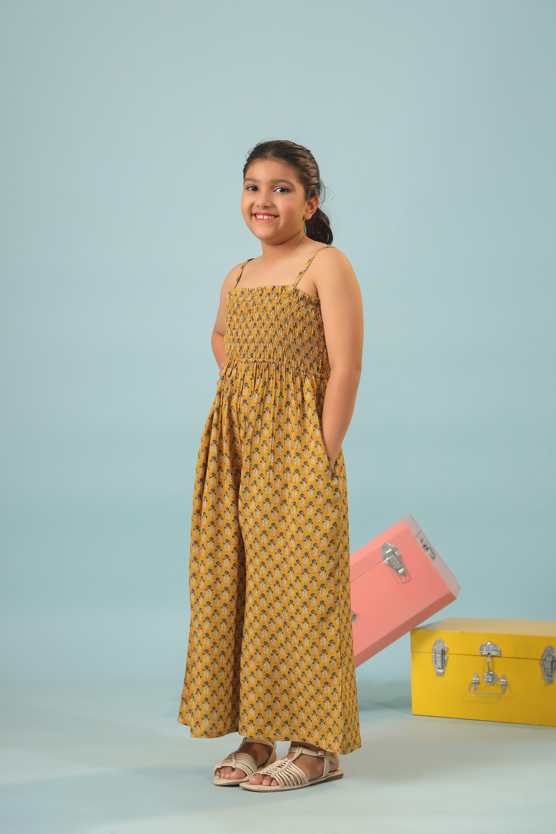 patterned jumpsuit