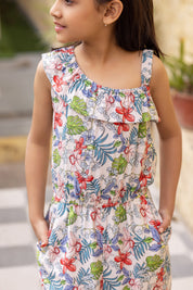 Drop Shoulder Jumpsuit