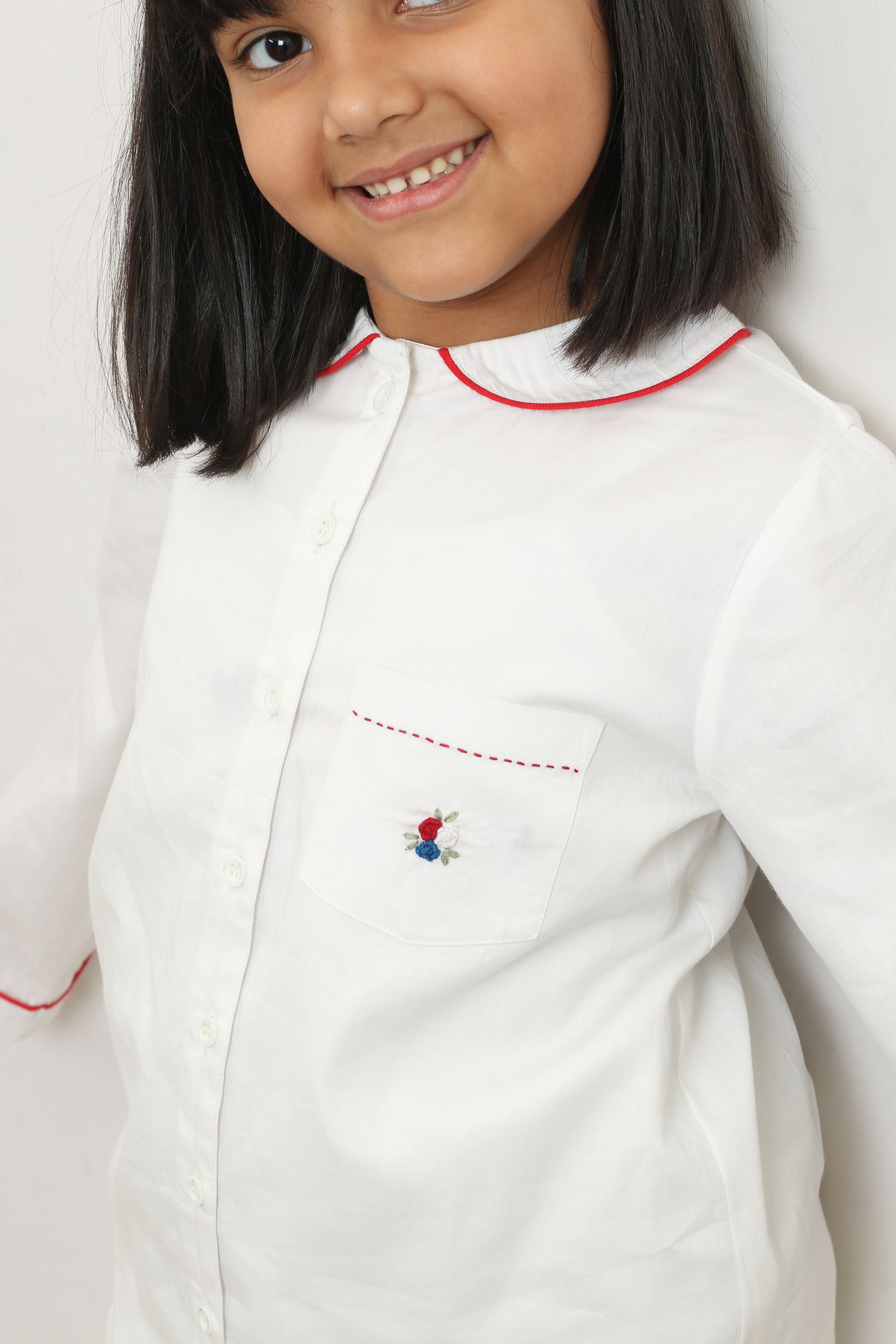 Classic White Pyjama Set