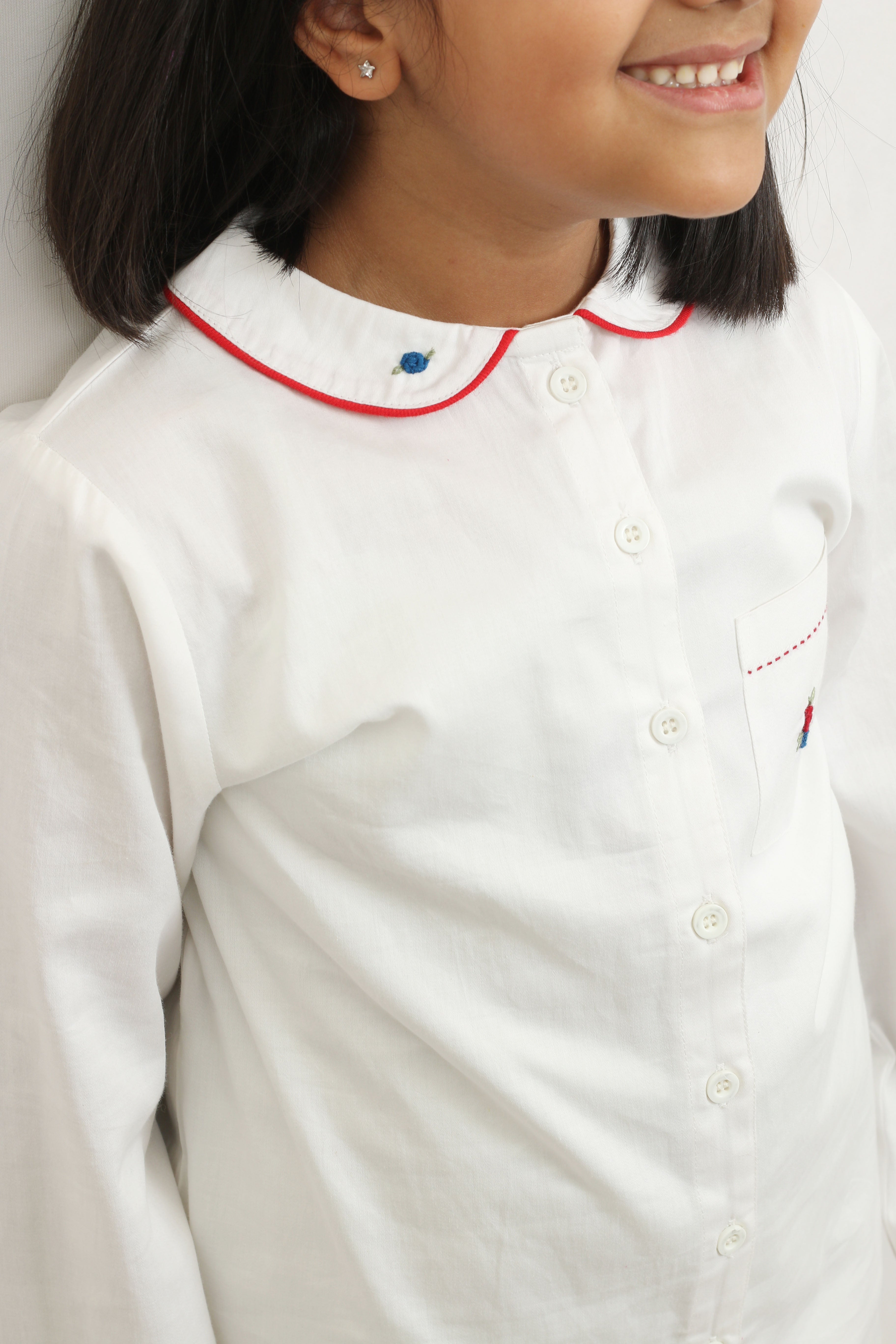 Classic White Pyjama Set