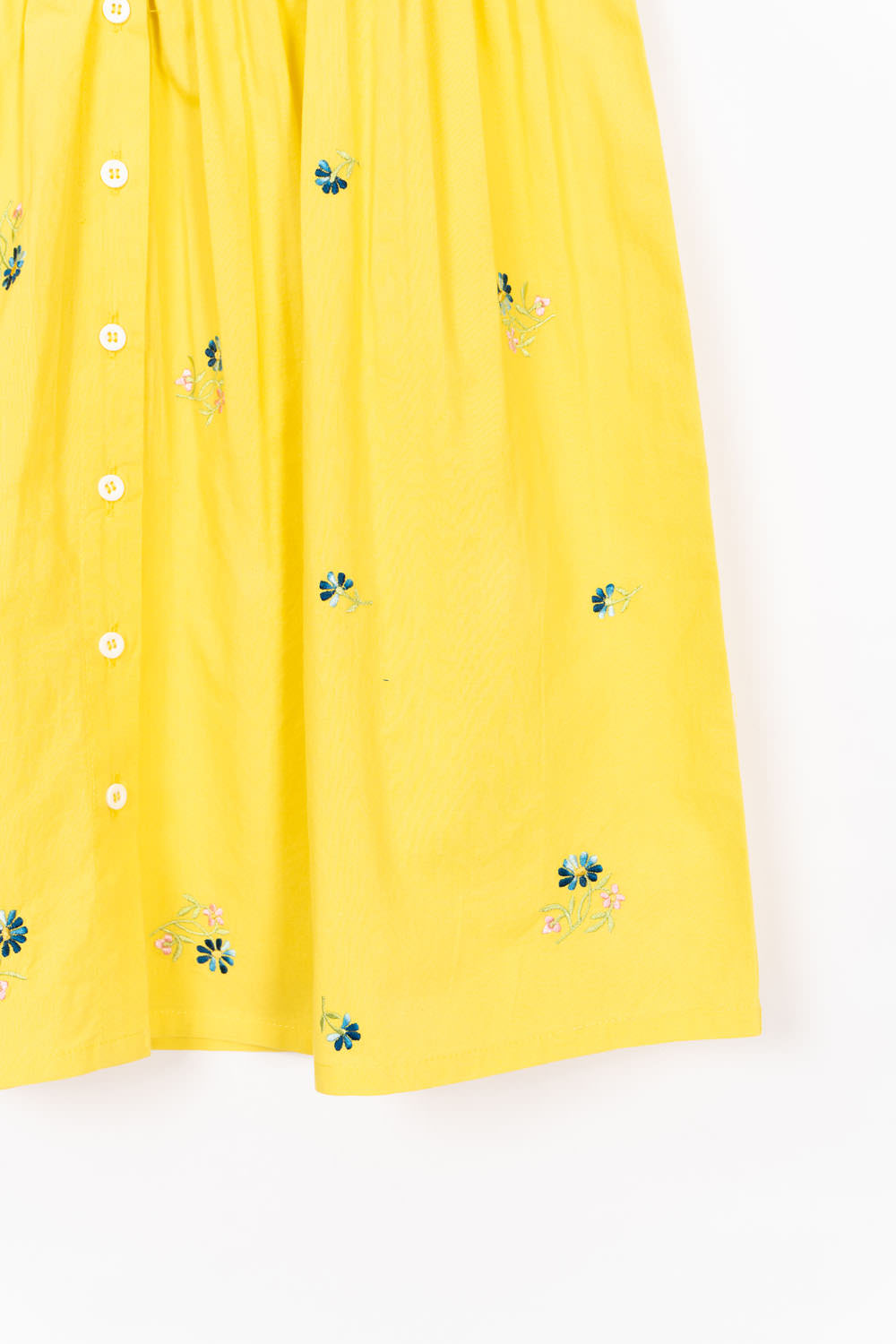 Yellow Smocked Dress