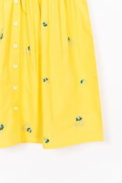 Yellow Smocked Dress