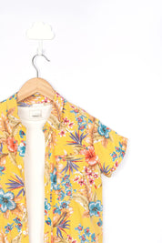 Yellow Floral Shirt