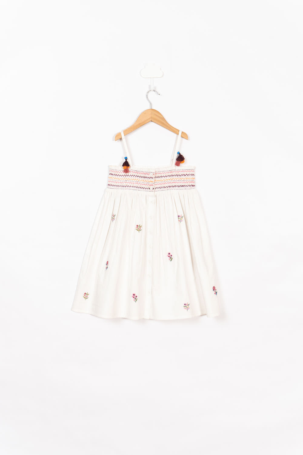White Smocked Dress