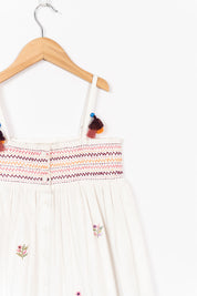 White Smocked Dress