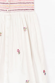 White Smocked Dress
