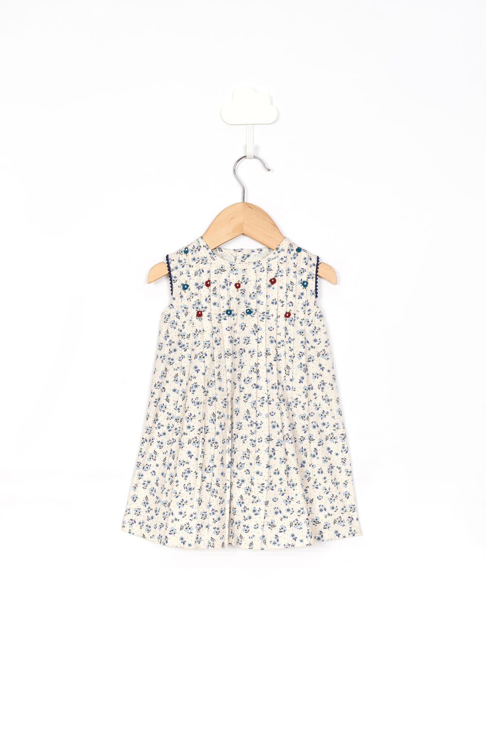 Embroidered Floral Dress