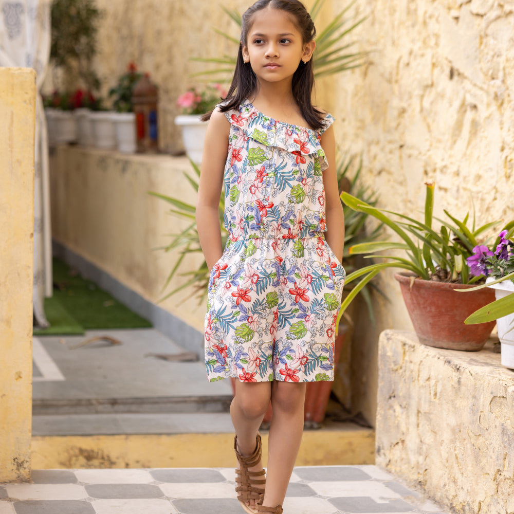 patterned jumpsuit